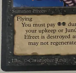 Magic The Gathering MTG JUNUN EFREET Arabian Nights! - Image 3