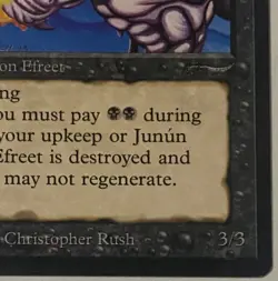 Magic The Gathering MTG JUNUN EFREET Arabian Nights! - Image 4