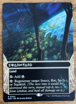 MTG Edge of Eternities Stellar Sights, Swarmyard - Borderless - Image 1