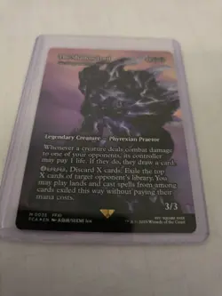 MTG Normal the Shadow Lord Gix Through the Ages Mythic Final Fantasy FCA Foil - Image 1