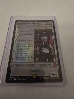 Magic The Gathering Bahamut Beschworung - Final Fantasy Foil Deutsch NM - Image 1