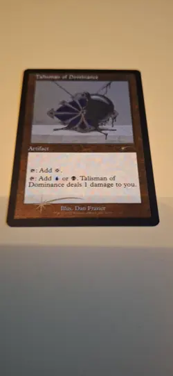 Talisman Of Dominance - NM FOIL ETCHED - Secret Lair - SLD 1053 - MTG Magic - Image 1