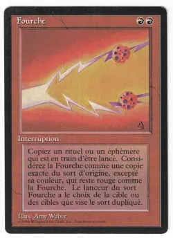 ►Magic-Style◄ MTG - Fork - French Revised FBB - EX - Image 1