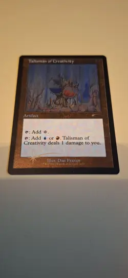 Talisman Of Creativity - NM FOIL ETCHED - Secret Lair - SLD 1058 - MTG Magic - Image 1