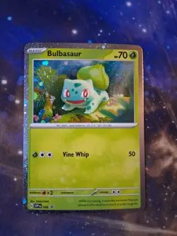 Bulbasaur - 046 (Cosmos Holo) 046 Sv: Scarlet & Violet Promo Cards Holo - Image 1