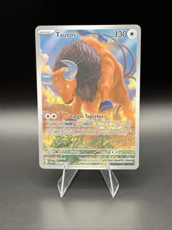 Pokemon TCG Tauros 096/086 Chaos Rising IR Ilustration Rare Card - NM - Image 1