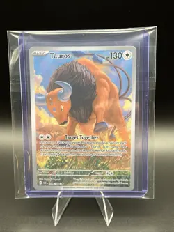 Pokemon TCG Tauros 096/086 Chaos Rising IR Ilustration Rare Card - NM - Image 5