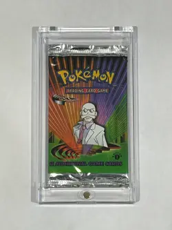 1st Edition Wizards of the Coast Pokemon Gym Challenge Card Game - Booster Pack - Image 1