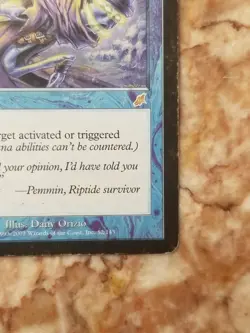 🌟 RARE INSTANT Stifle! 🌟 MTG Magic Scourge Vintage Blue Card / LP - Image 4