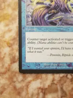 🌟 RARE INSTANT Stifle! 🌟 MTG Magic Scourge Vintage Blue Card / LP - Image 5