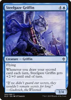 MTG Magic the Gathering Steelgaze Griffin (351/835) Jumpstart 2022 MINT - Image 4
