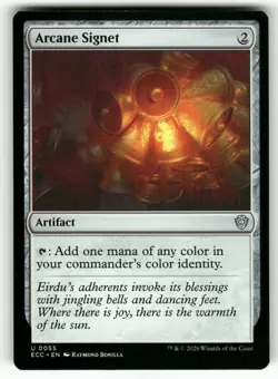 Arcane Signet () U 55 Normal Commander: Lorwyn Eclipsed MTG - Image 1