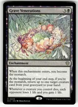 Grave Venerations R 9 Normal Commander: Lorwyn Eclipsed MTG - Image 1