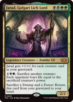 Jarad, Golgari Lich Lord 293 Non-Foil NM MTG Commander: Tarkir Dragonstorm Magic - Image 1
