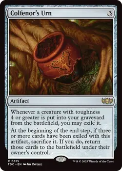 Colfenor's Urn 315 Non-Foil NM MTG Commander: Tarkir Dragonstorm Magic - Image 1