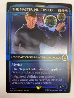 MTG 1x FOIL The Master, Multiplied # 545 Doctor Who Magic the Gathering x1 NM - Image 1