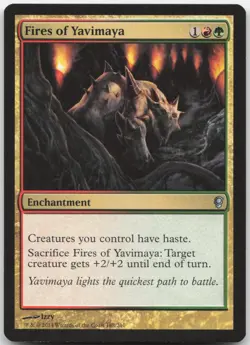 Fires of Yavimaya - Conspiracy - Uncommon - Magic: The Gathering - Image 1