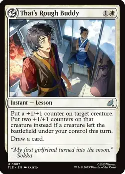 That's Rough Buddy U 87 Non-Foil MTG TLE Magic - Image 1