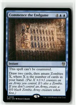 Commence the Endgame 38 Non-Foil NM MTG Commander: Aetherdrift Magic - Image 1