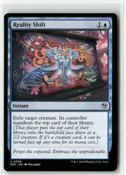 Reality Shift 39 Non-Foil NM MTG Commander: Aetherdrift Magic - Image 1
