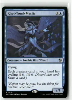 Rhet-Tomb Mystic 10 Non-Foil NM MTG Commander: Aetherdrift Magic - Image 1