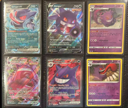 Pokemon TCG Gengar Card Lot x6 NM condition - Image 1