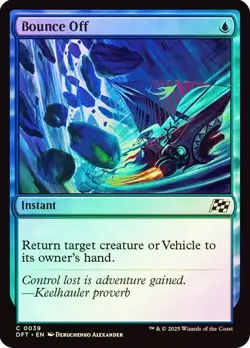 Bounce Off 39 Foil NM MTG Aetherdrift Magic - Image 1