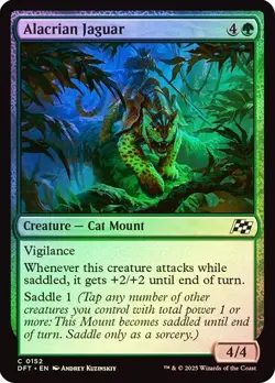 Alacrian Jaguar 152 Foil NM MTG Aetherdrift Magic - Image 1