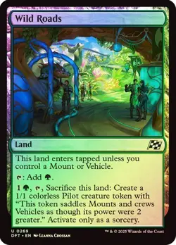 Wild Roads 269 Foil NM MTG Aetherdrift Magic - Image 1