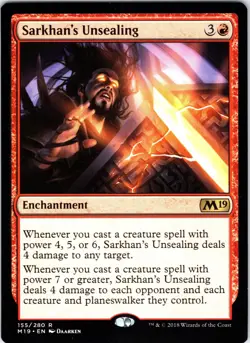 Sarkhan's Unsealing 155 Rare Core Set 2019 Magic: The Gathering Near Mint - Image 1