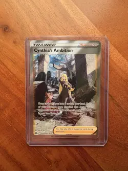 Cynthia's Ambition GG60/GG70 SWSH: Crown Zenith: Galarian Gallery Holo Pokemon - Image 1