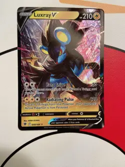 Pokemon Luxray V Ultra Rare Basic Pokemon 050/189 Astral Radiance Holo EN - Image 2