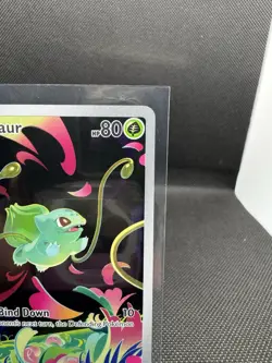Pokemon Bulbasaur 133/132 ME01 Mega Evolution Secret Rare Holo FA EN 2025 - Image 2