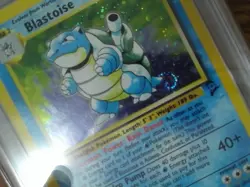 Base Set 2 Blastoise 2/130 - FOOT SWIRL - Graded Holo Rare Pokemon Card - PSA 6 - Image 2