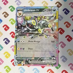 TCG Pokemon Umbreon ex 060/131 Sv: Prismatic Evolutions Holo 280HP EN - Image 1