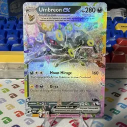 TCG Pokemon Umbreon ex 060/131 Sv: Prismatic Evolutions Holo 280HP EN - Image 2
