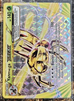 Pokemon 2016 Steam Siege Yanmega BREAK 8 NM - Image 1