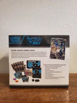 Pokemon Center Exclusive Black Bolt Elite Trainer Box ETB Sealed - Image 3