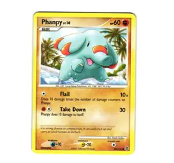Pokemon Phanpy 98/132 Secret Wonders Common NM - Image 1