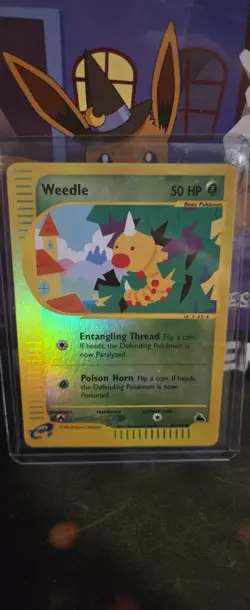Pokemon Weedle Reverse Holo Skyridge 115/144 - Image 1