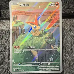 Pokemon TCG Victini 208 SVP Promo Holo EN 2025 80HP Amelicart - Image 1