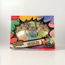 Pokemon TCG Ascended Heroes First Partners Deluxe Pin Collection Box Sealed ✅ - Image 1