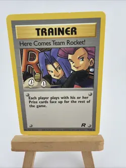 Here Comes Team Rocket! 71/82 Rare Pokemon 2000 Team Rocket - LP - Image 1
