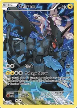Pokemon TCG Zekrom (Full Art Promo) XY76/211 - XY Promos NM - Image 1
