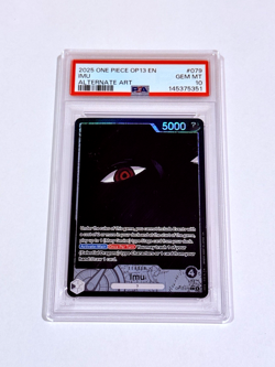 One Piece Carrying On His Will (OP13) - Imu Leader Alternate Alt Art PSA 10 ENG - Image 1