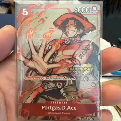 Portgas D. Ace Textured Finalist CS 2023 52 In Existence One Piece - Image 1