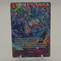 Bandai One Piece Enel OP15-118 Secret Rare Special Foil 6 Cost 8000 Power - Image 1