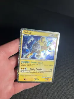 Pokemon TCG Raikou (Shiny) SL9 Call of Legends Holo LP - Image 5