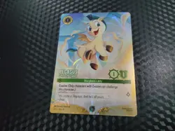 Disney Lorcana Challenge Pegasus Gift For Hercules DLC Exclusive Foil Promo 1/C2 - Image 1