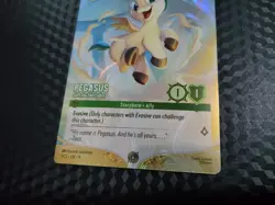 Disney Lorcana Challenge Pegasus Gift For Hercules DLC Exclusive Foil Promo 1/C2 - Image 3